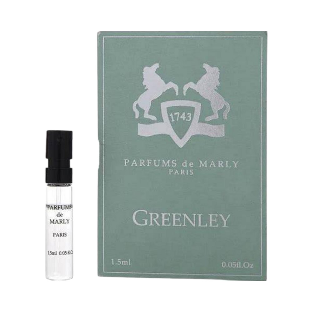 De Marly Sample Greenley EDP - 1.5ml | دي مارلي عينة عطر كرينلي أو دو برفيوم للرجال - 1.5 مل