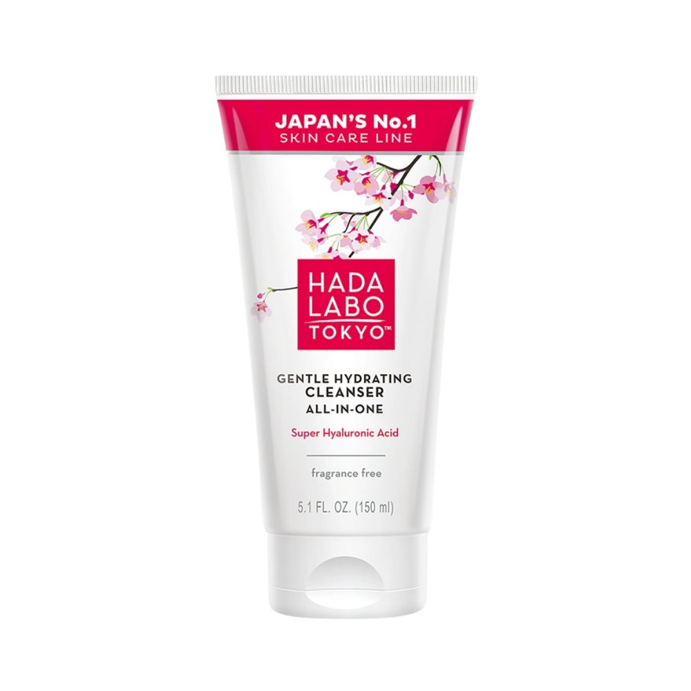 Hada Labo Gentle Hydrating Cleanser -150ml | هادا لابو غسول لطيف مرطب للوجه - 150 مل