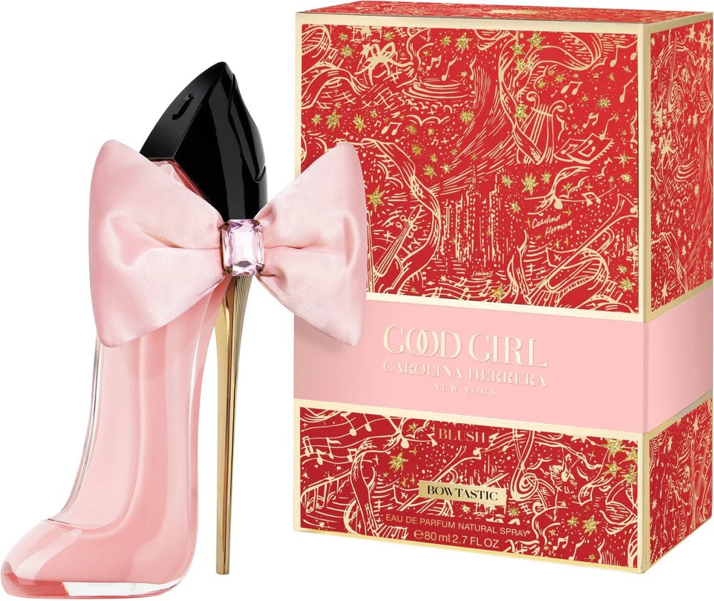 Carolina Herrera CH GOODGIRL BLUSH Bowtastic Edition EDP 80ML |كارولينا هيريرا عطر جود جيرل بلاش باو تاستيك كولكتر إديشن للنساء 80 مل