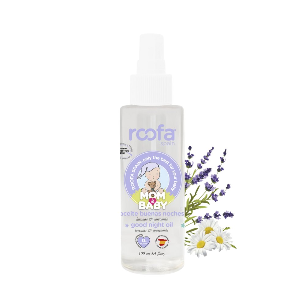 Roofa Spain Good Night Oil - 100ml | روفا زيت للأطفال غود نايت - 100 مل