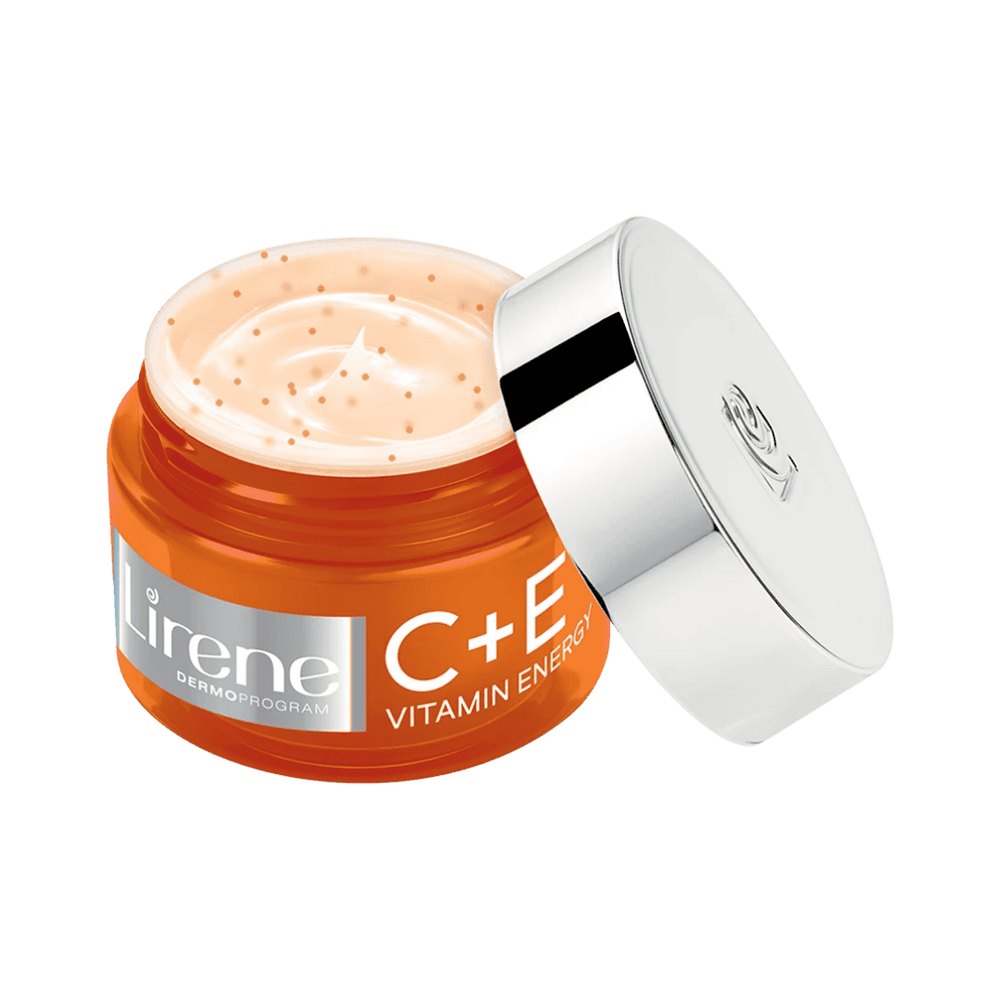Lirene VITAMIN ENERGY С+D PRO Moisturizing and brightening cream-gel - 50ml | ليرين كريم جل للوجه مغذي ومرطب - 50 مل