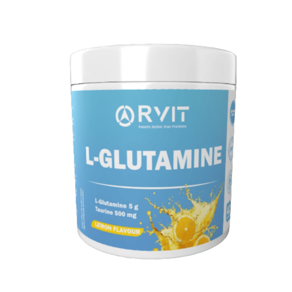 Rvit Glutamine - 300g | ارفيت مكمل غلوتامين لدعم تعافي العضلات - 300غ