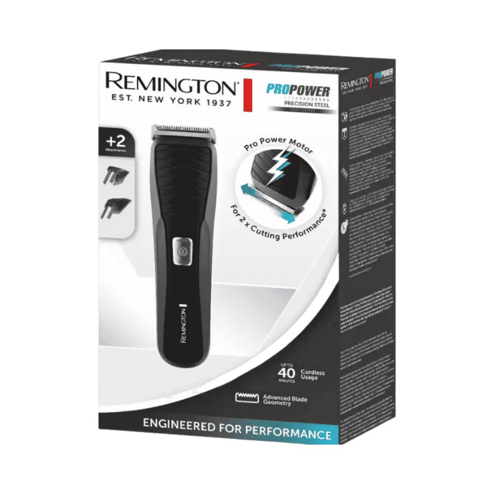 REMINGTON PROPOWER STAINLESS Hair Clipper | ريمنجتون ماكينة حلاقة برو باور
