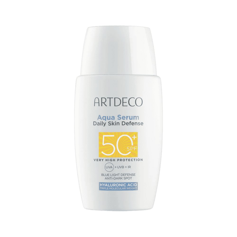 Artdeco Aqua Serum Daily Skin Defense SPF50+ - 40ml | ارديكو واقي شمسي سيروم اكوا - 40 مل