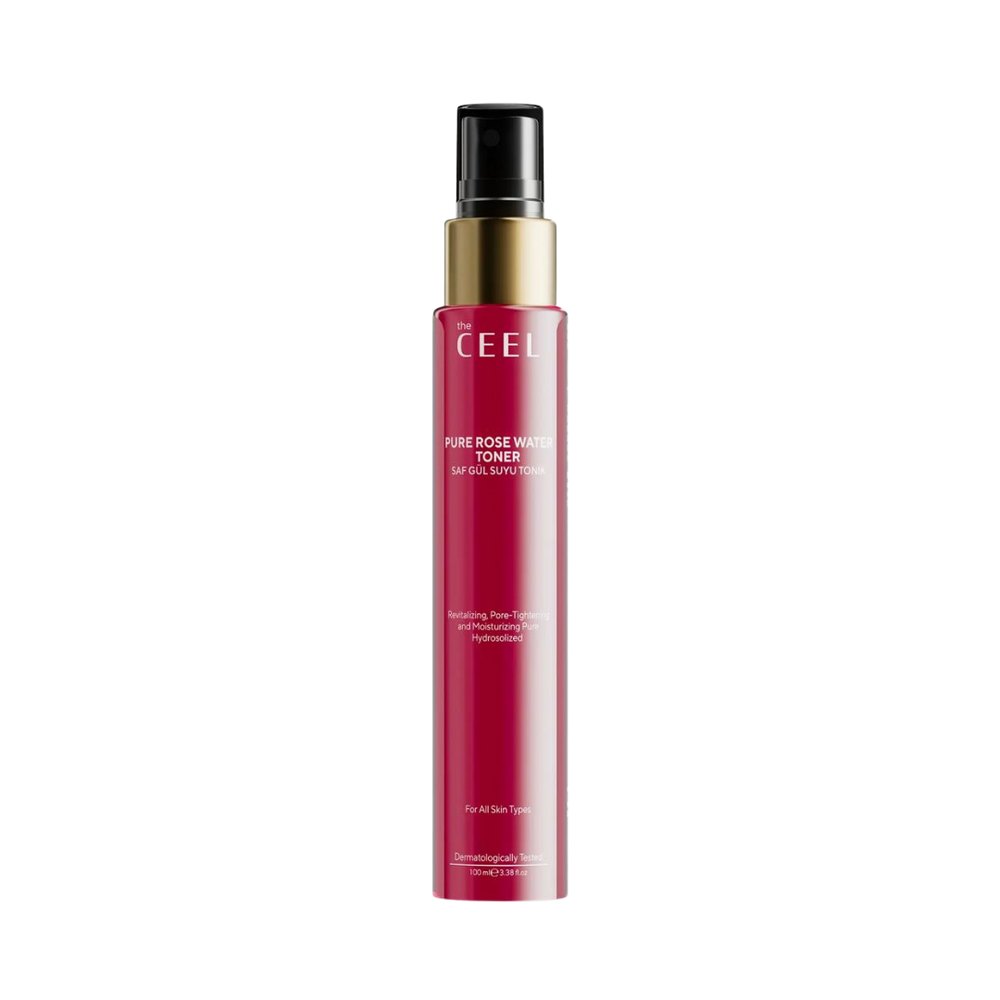 the CEEL Pure Rose Water Toner For All Skin Types - 100m | ذا سيل تونر بخاخ ماء الورد - 100 مل