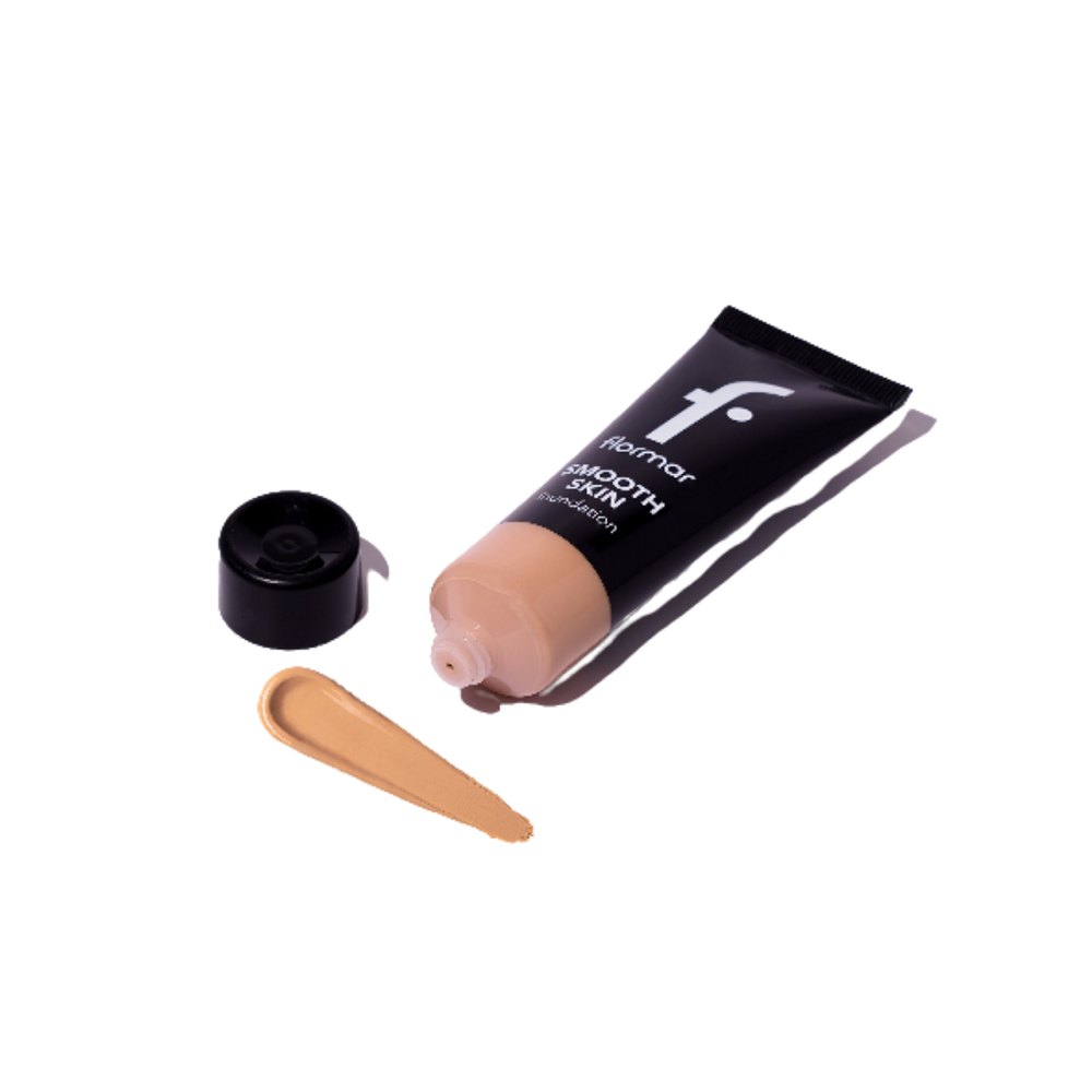 Flormar Smooth Skin Foundation - 25ml |فلورمار كريم اساس لبشرة ناعمة - 25 مل
