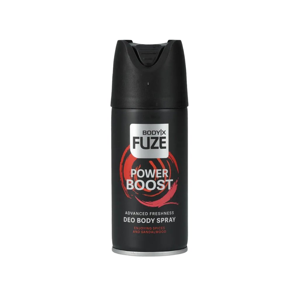 Body X Fuze Advanced Freshness Deo Body Spray - 150ml | بودي إكس بخاخ مزيل عرق للجسم فيوز بالانتعاش المتقدم - 150 مل