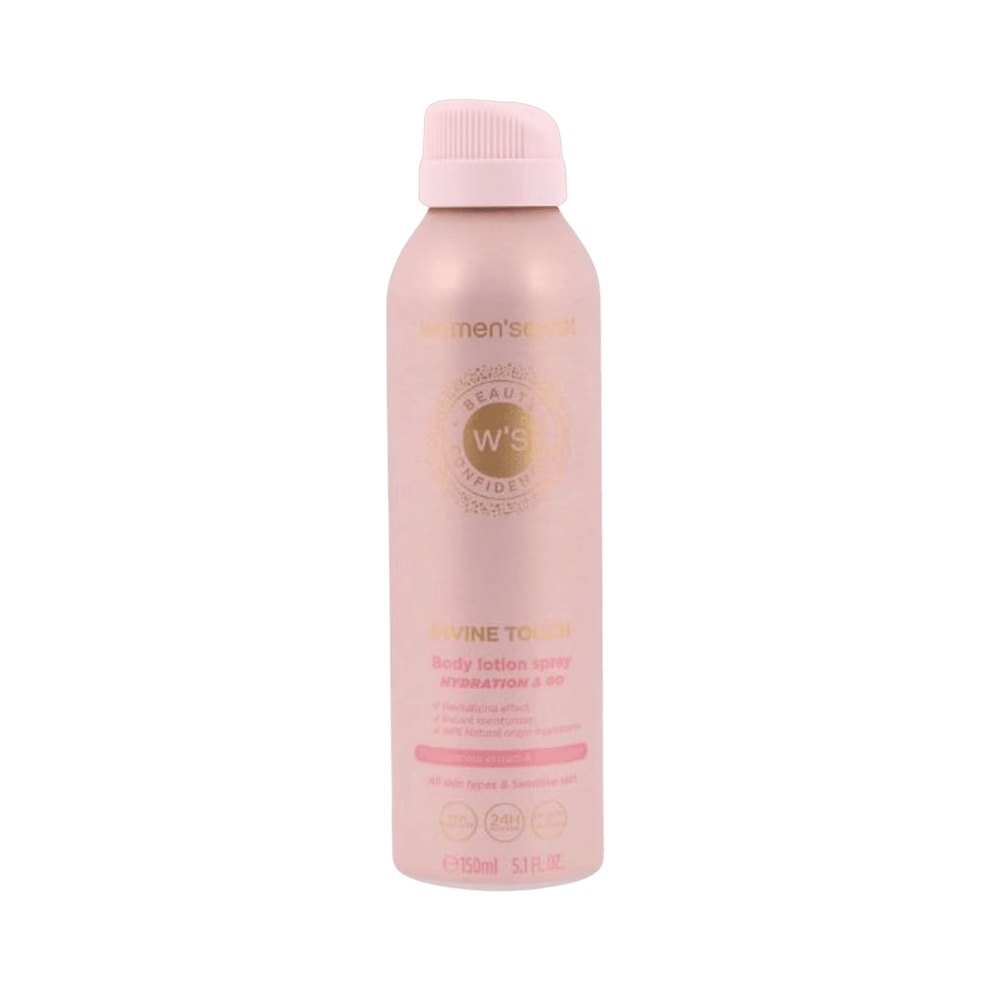 Women’Secret Divine Touch Body Lotion Spray - 150ml | ومن سيكرت لوشن للجسم بخاخ ديفين تاتش - 150 مل