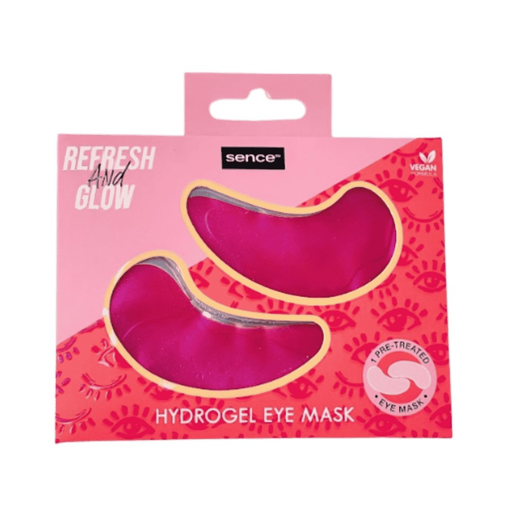 Sence Beauty Hydrogel Eye Mask Refresh and Glow - 2x3ml | سينس بيوتي ماسك العيون الهيدروجيلي - 2x3 مل