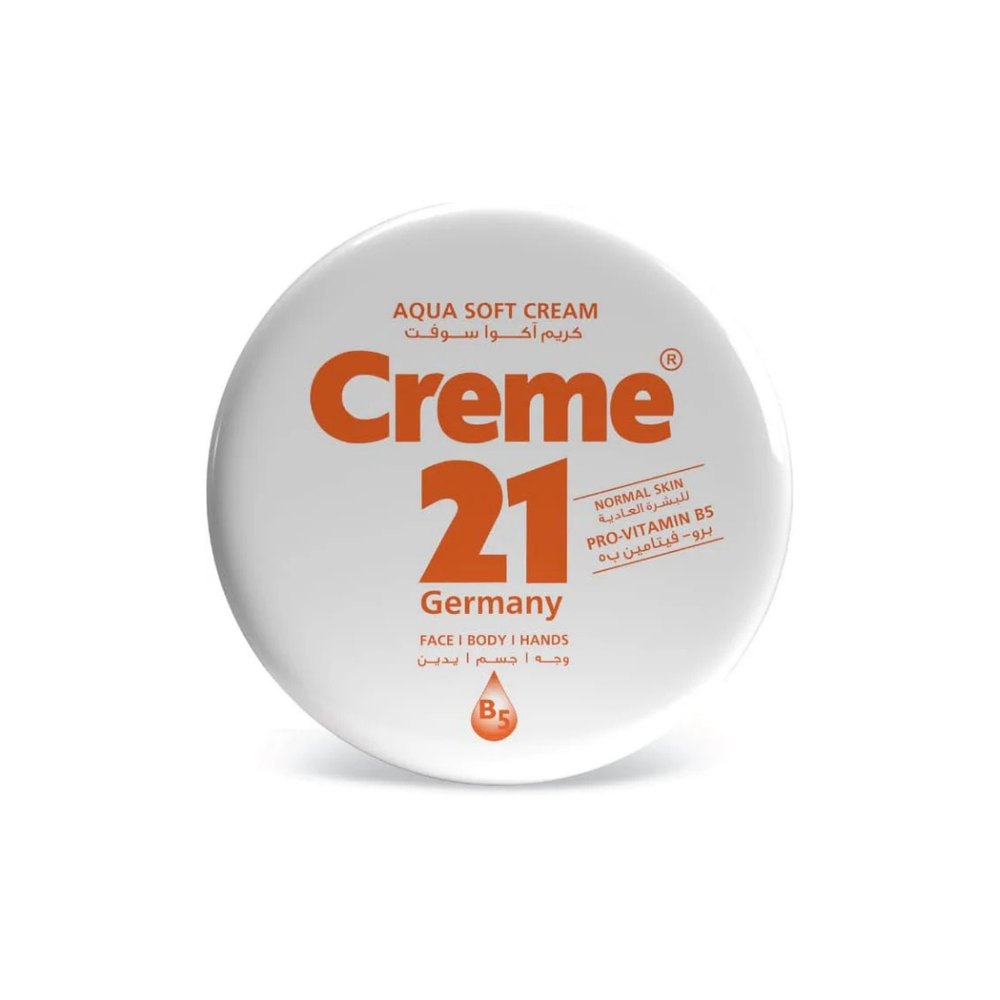 Creme21 Germany Aqua Soft Cream - 150ml | كريم 21 مرطب اكوا سوفت - 150 مل