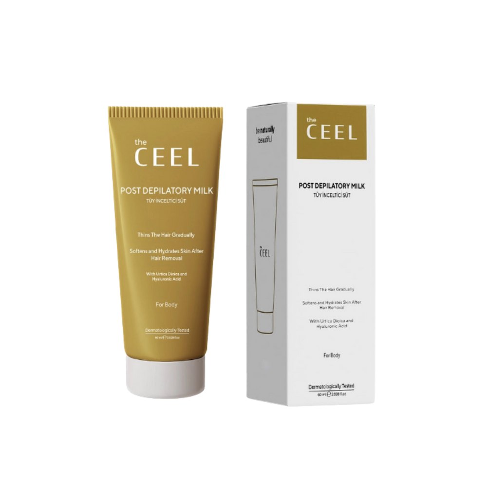 the CEEL Post Depilatory Milk For Body - 60ml | ذا سيل حليب للجسم بعد ازالة الشعر - 60 مل