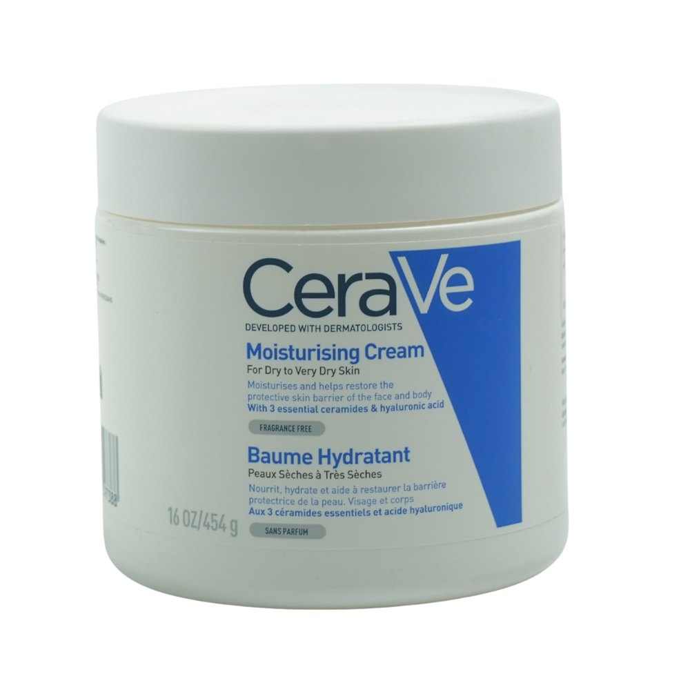 Cerave Moisturizing Cream for Dry to Very Dry Skin with Hyaluronic Acid - 454g | سيرافي مرطب للبشرة الجافة - 454 غرام
