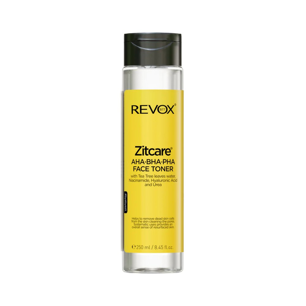 REVOX AHA.BHA.PHA. Face Toner -250ml | ريفوكس تونر مصمم للبشرة المعرضة لحب الشباب - 250 مل