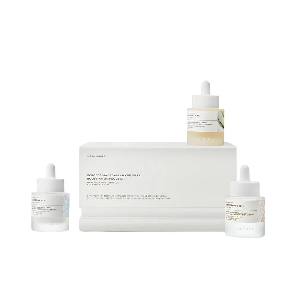 Skin1004 Madagascar Centella Boosting Ampoule Kit | سكين1004 مجموعة سيرومات للوجه