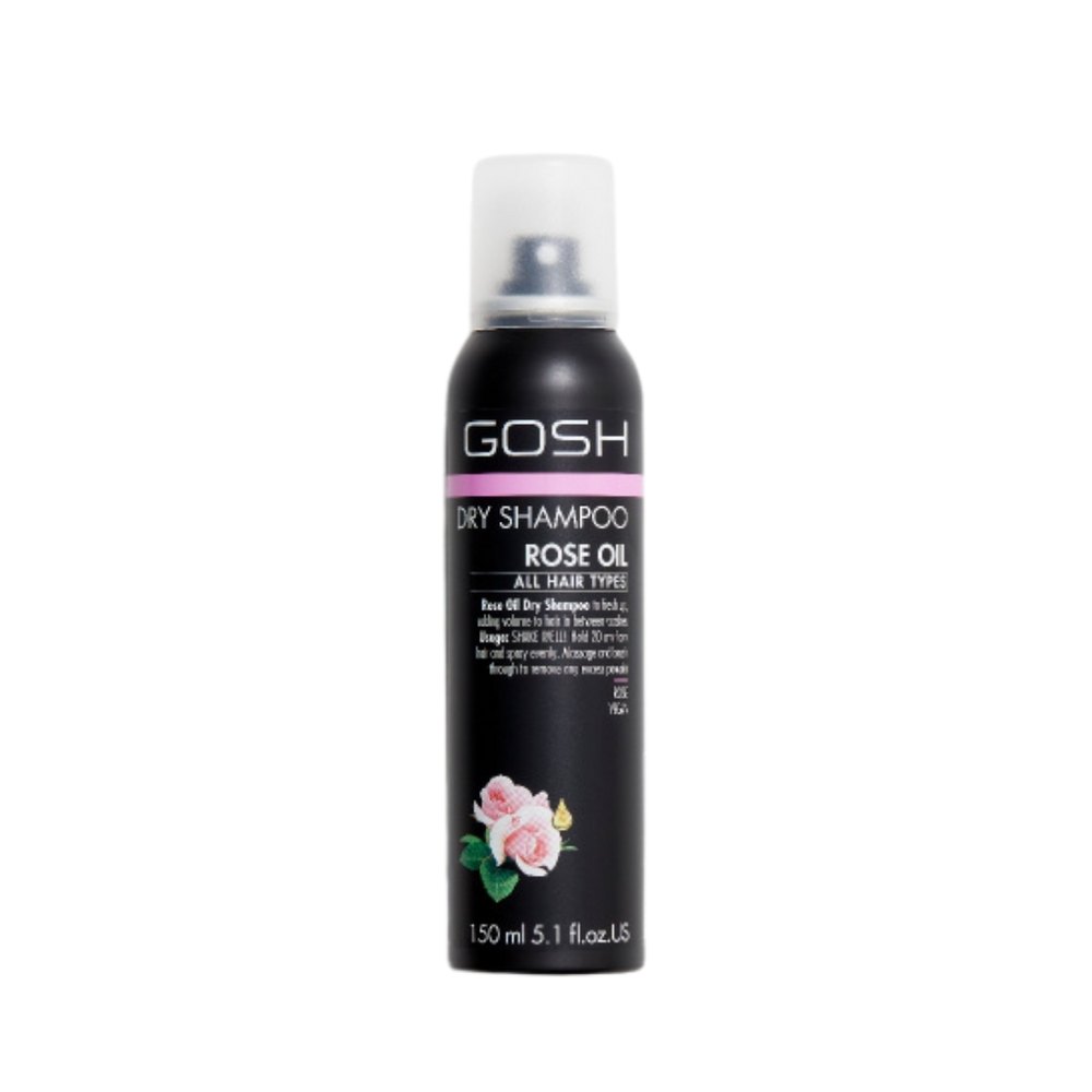 Gosh Dry Shampoo Spray 150ml - Rose Oil | جوش شامبو جاف بزيت الورد - 150 مل