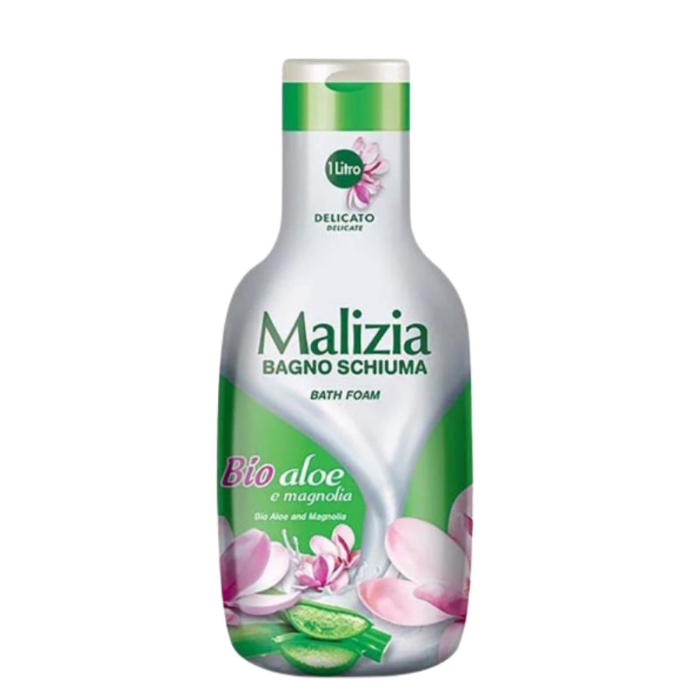 Malizia Bioaloe And Magnolia Shower Gel - 1L | ماليزيا جل استحمام بالالوفيرا و الماغنوليا - 1 لتر
