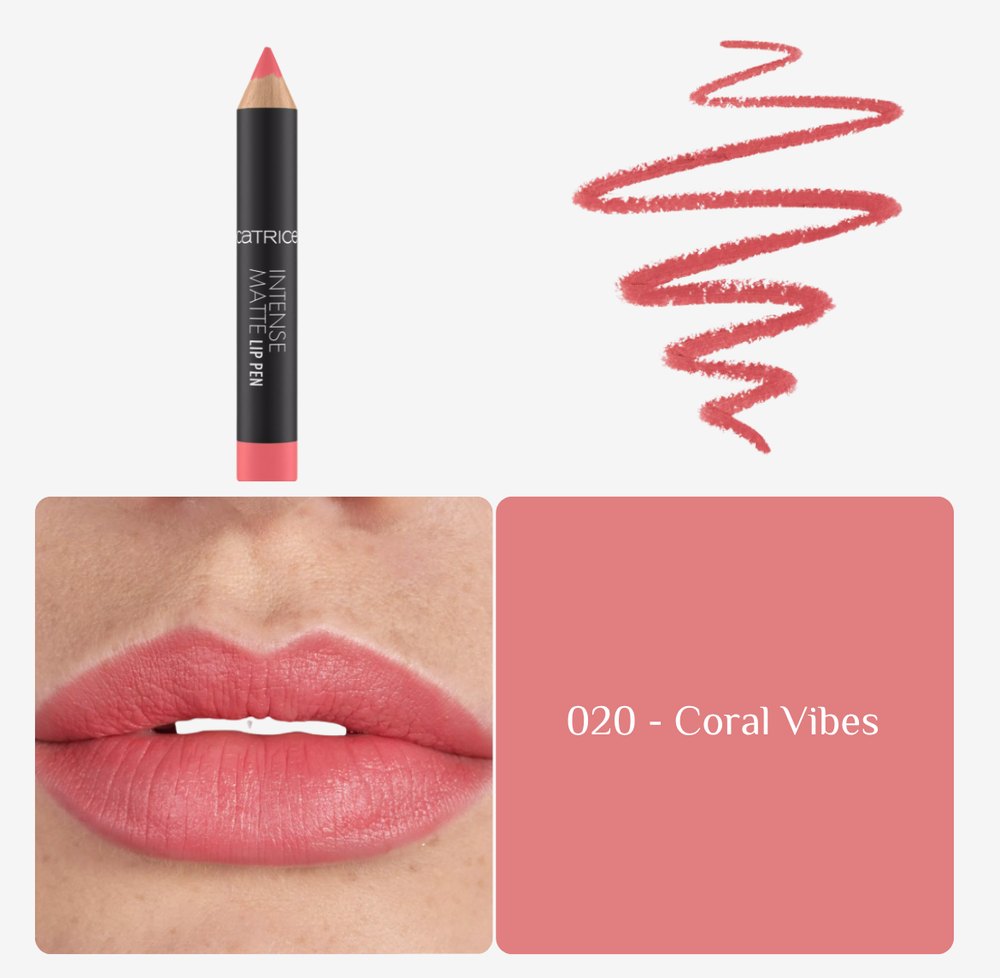Catrice Intense Matte Lip Pencil | كاتريس قلم تحديد الشفاه مات