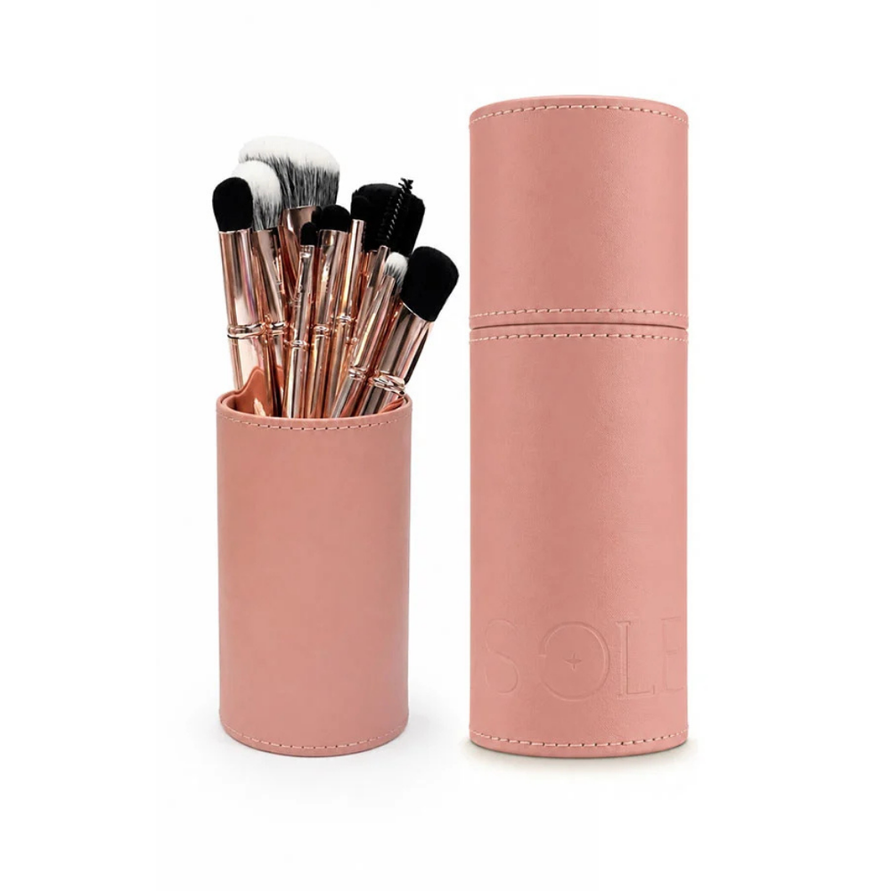 SOLE Makeup Brush Set BRUSH 10 | سول مجموعة فرش مكياج- 10 قطع