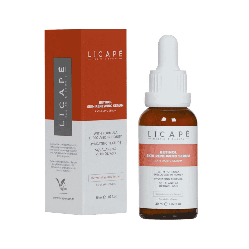 Licape Retinol Skin Renewing Serum - 30ml | ليكابي سيروم ريتينول لتجديد البشرة – 30 مل