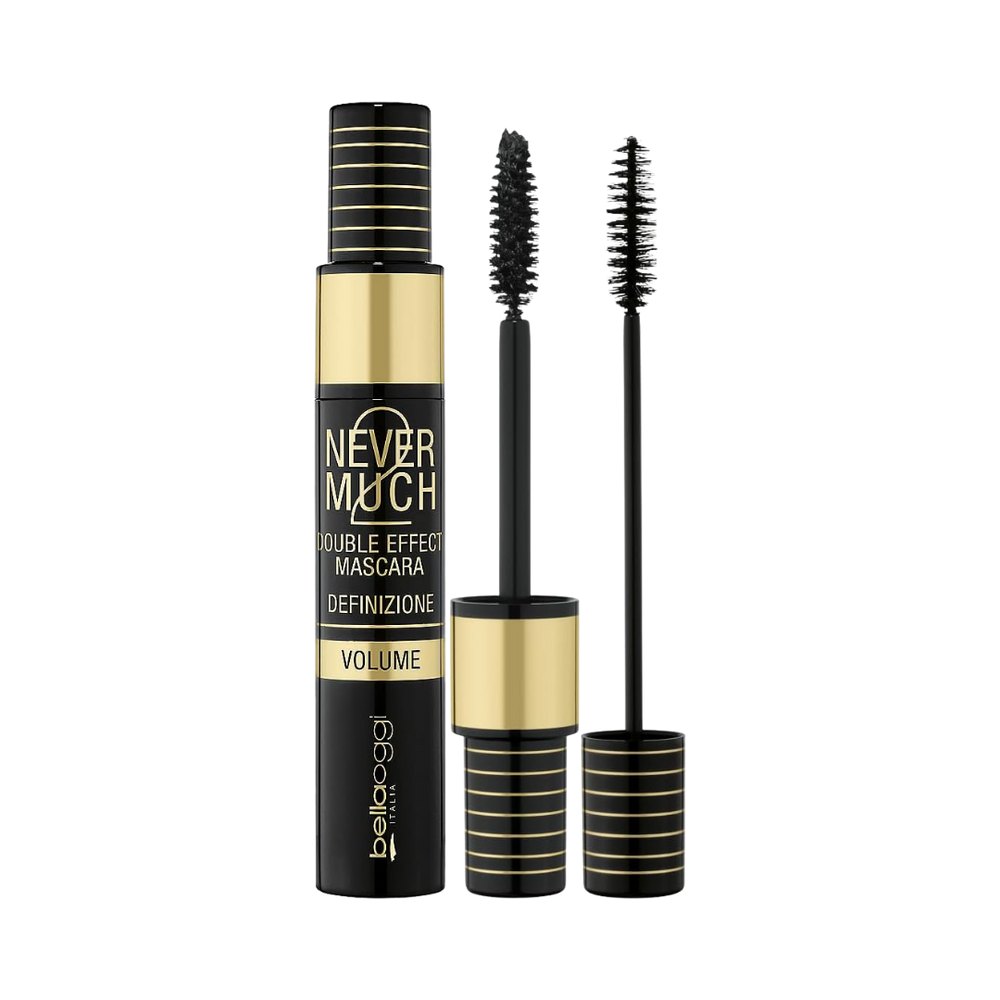 bellaoggi Nevermuch Double effect Mascara - l2ml | بيلا اوجي ماسكارا بتأثير مضاعف - 12 مل