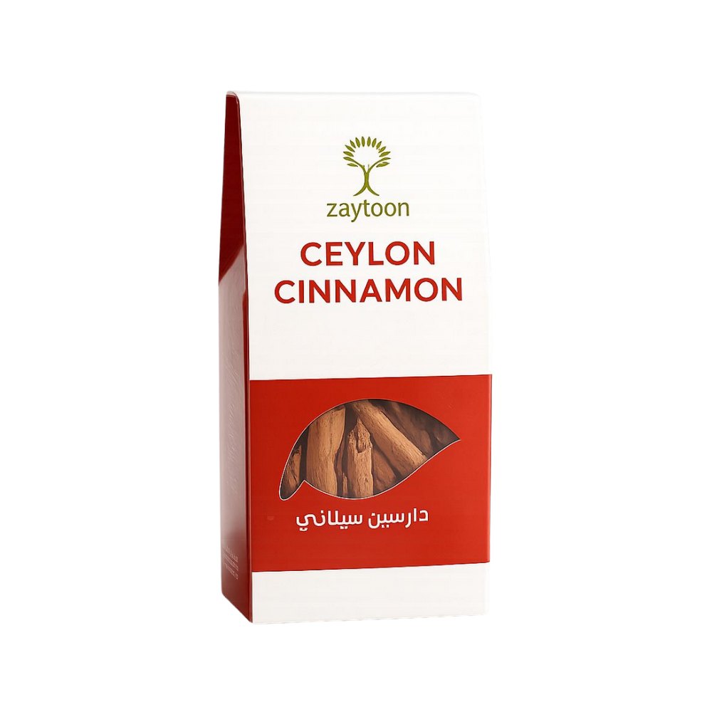 Zaytoon Ceylon Cinnamon - 5 pcs 2g each | زيتون دارسين سيلاني - 5 اعواد - 2 غ لكل عود