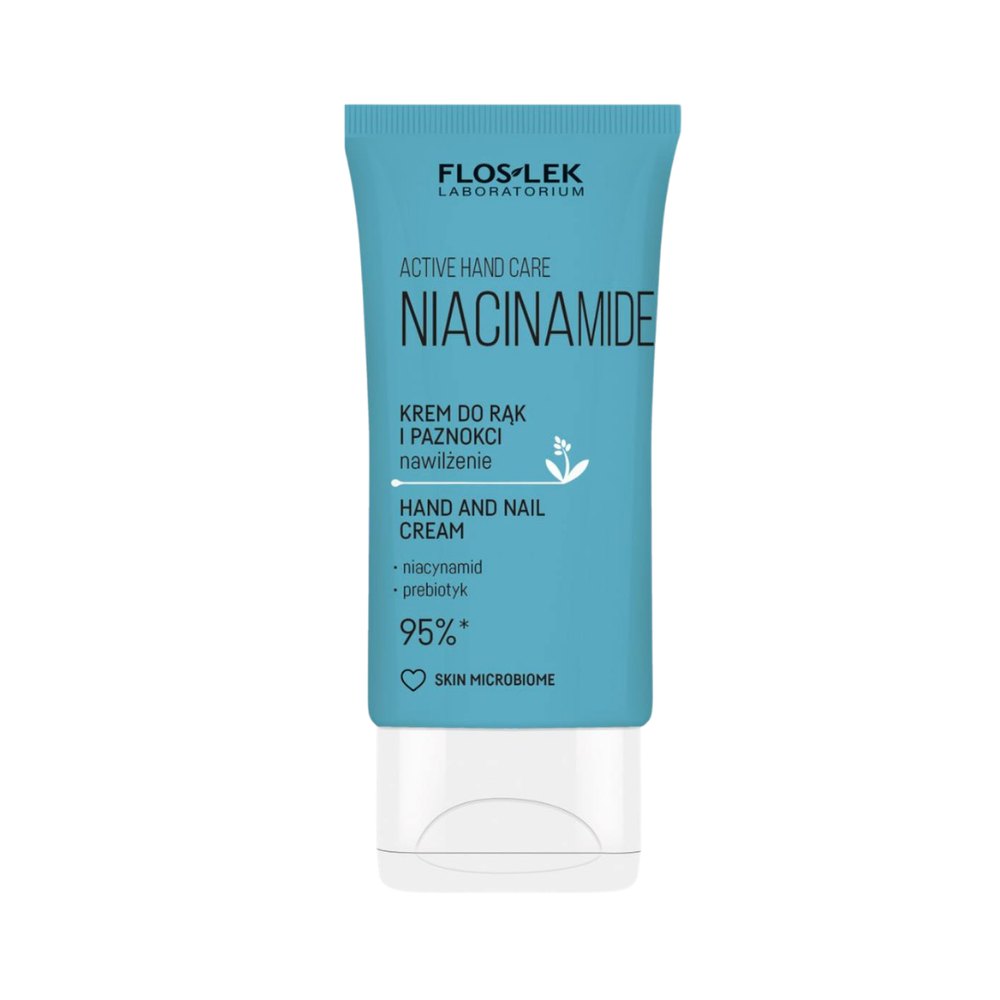 FLOSLEK PHARMA NIACINAMIDE Hand and nail cream - 50ml | فلوسليك فارما كريم اليدين والأظافر بالنياسيناميد - 50 مل