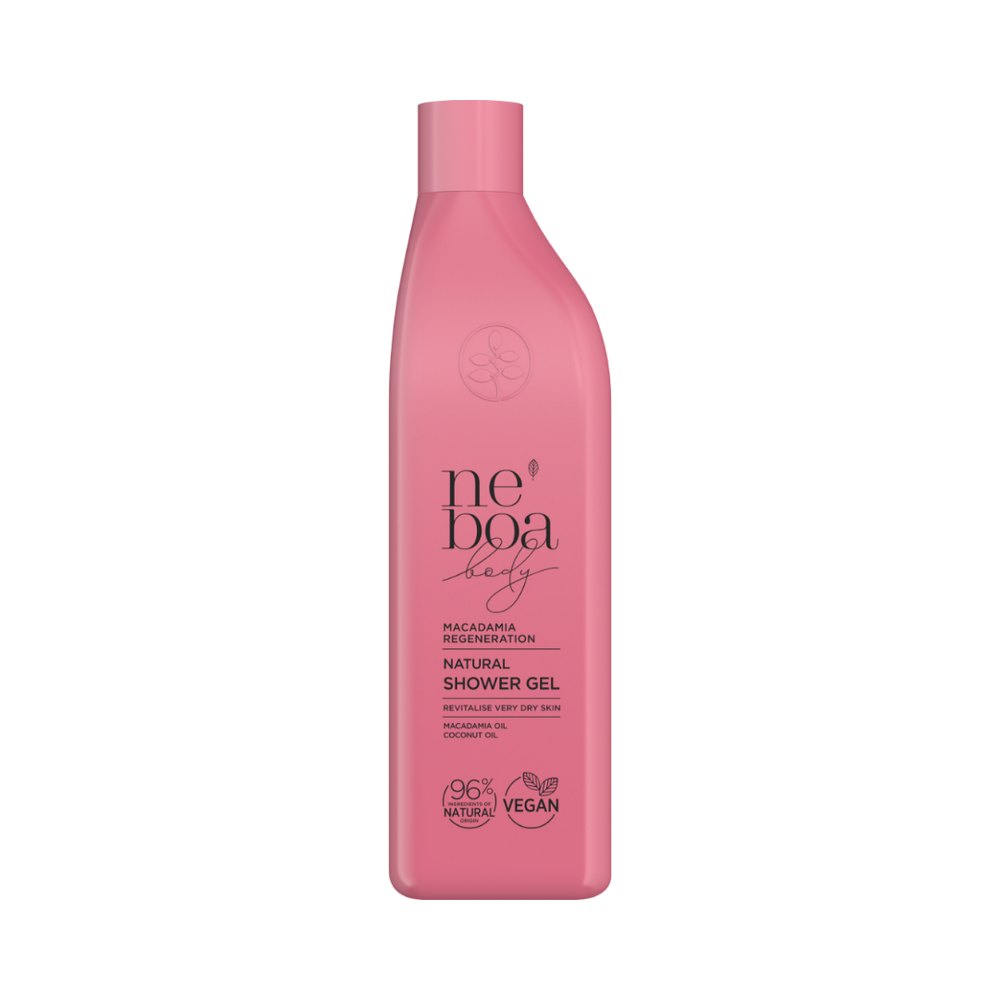 Neboa Body Macadamia Regeneration Shower Gel Natural Regeneration - 300ml | نيبوا جل استحمام بالمكاديميا - 300 مل