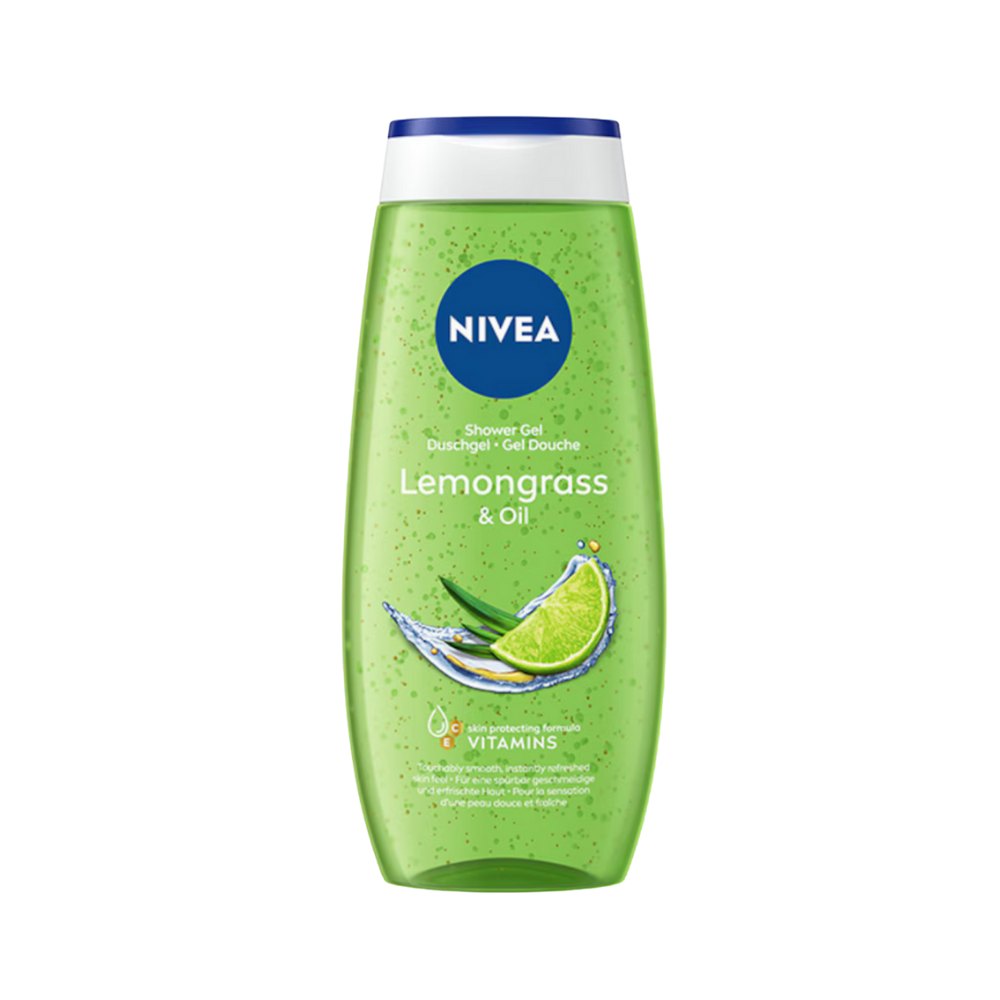 Nivea Lemongrass & Oil Shower Gel - 250ml | نيفيا جل الاستحمام بخلاصة الليمون - 250 مل