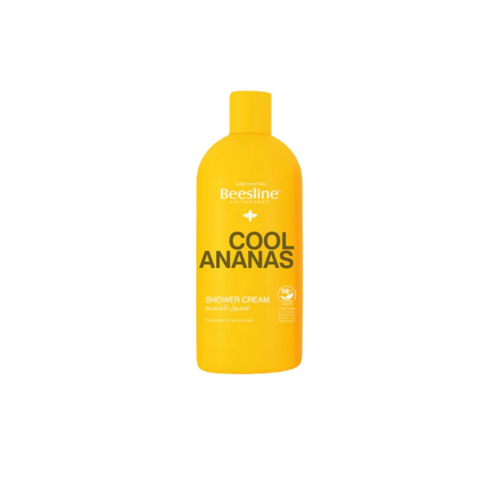 Beesline Cool Ananas Shower Cream - 750ml | بيزلين كريم الاستحمام كول أناناس - 750مل