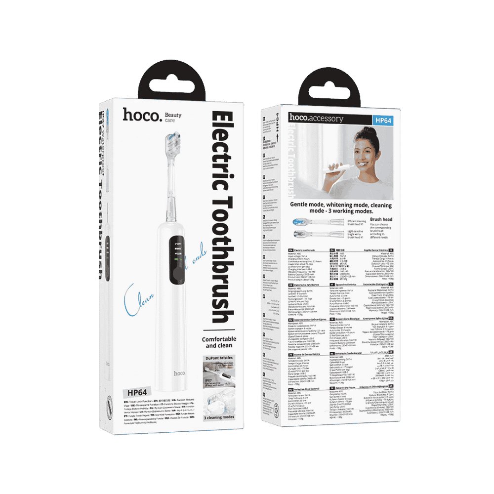 hoco Electric Toothbrush Comfortable And Clean | هوكو فرشاة أسنان كهربائية