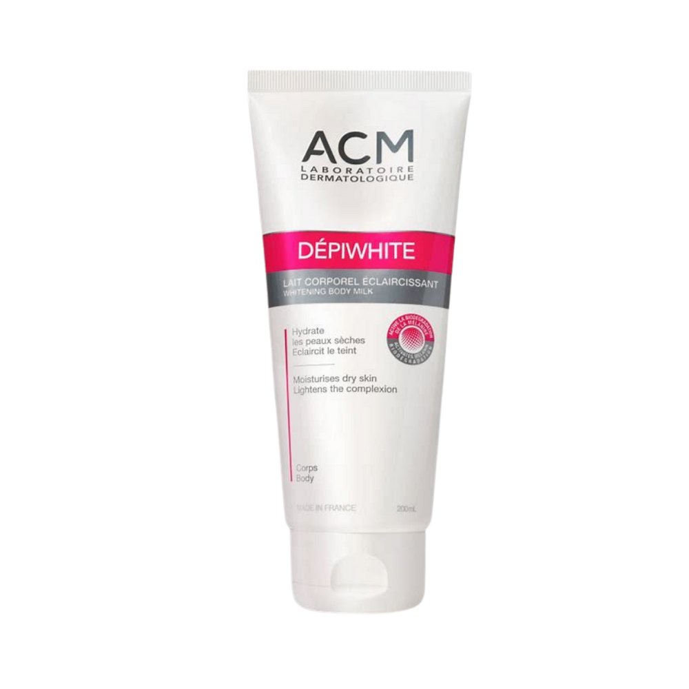 ACM Laboratoires Depiwhite Whitening Body Milk - 200ml | اي سي ام لوشن مرطب لتفتيح الجسم - 200 مل