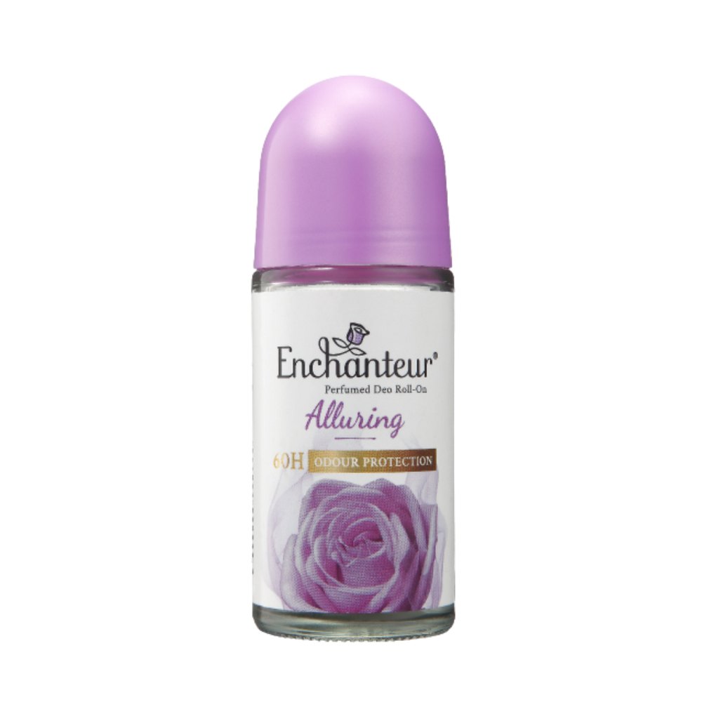 Enchanteur Perfumed Deo Roll on Allwuing 48 H -50 ML| انشانتر مزيل تعرق رول الورينغ - 40 مل