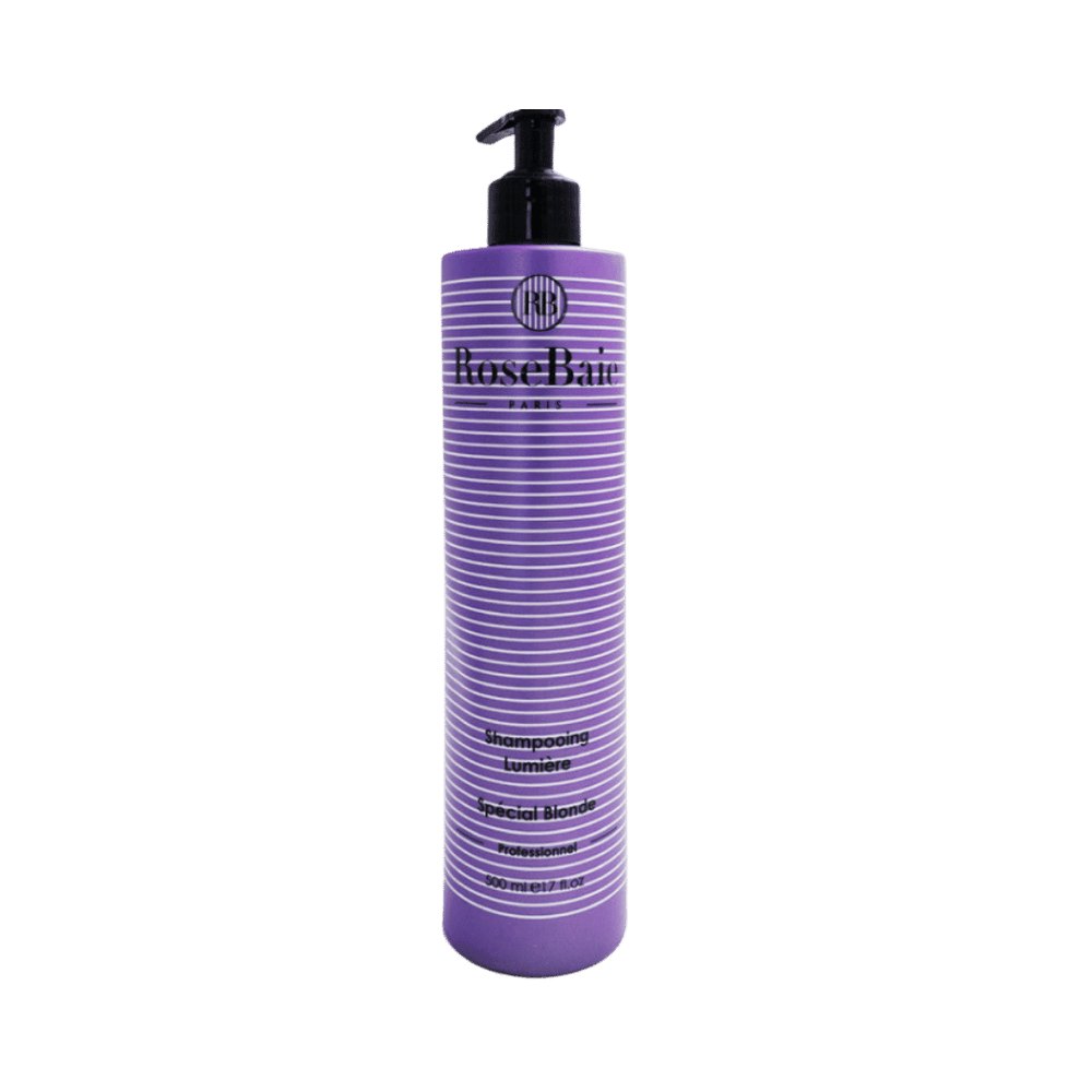 RoseBaie Paris Blonde Hair shampoo - 500ml |روزباي باريس شامبو للشعر الأشقر خالٍ من السلفات – 500 مل