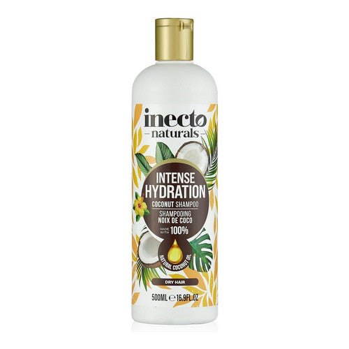 inecto natural Intense Hydration Coconut Shampoo - 500ml | إنكتو شامبو بجوز الهند للشعر الجاف - 500 مل