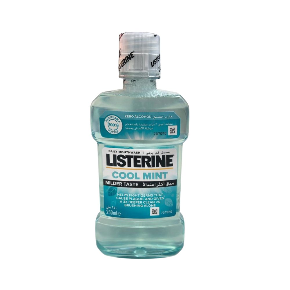 Listerine Cool Mint - 250ml | ليسترين بنكهة النعناع المنعش - 250 مل