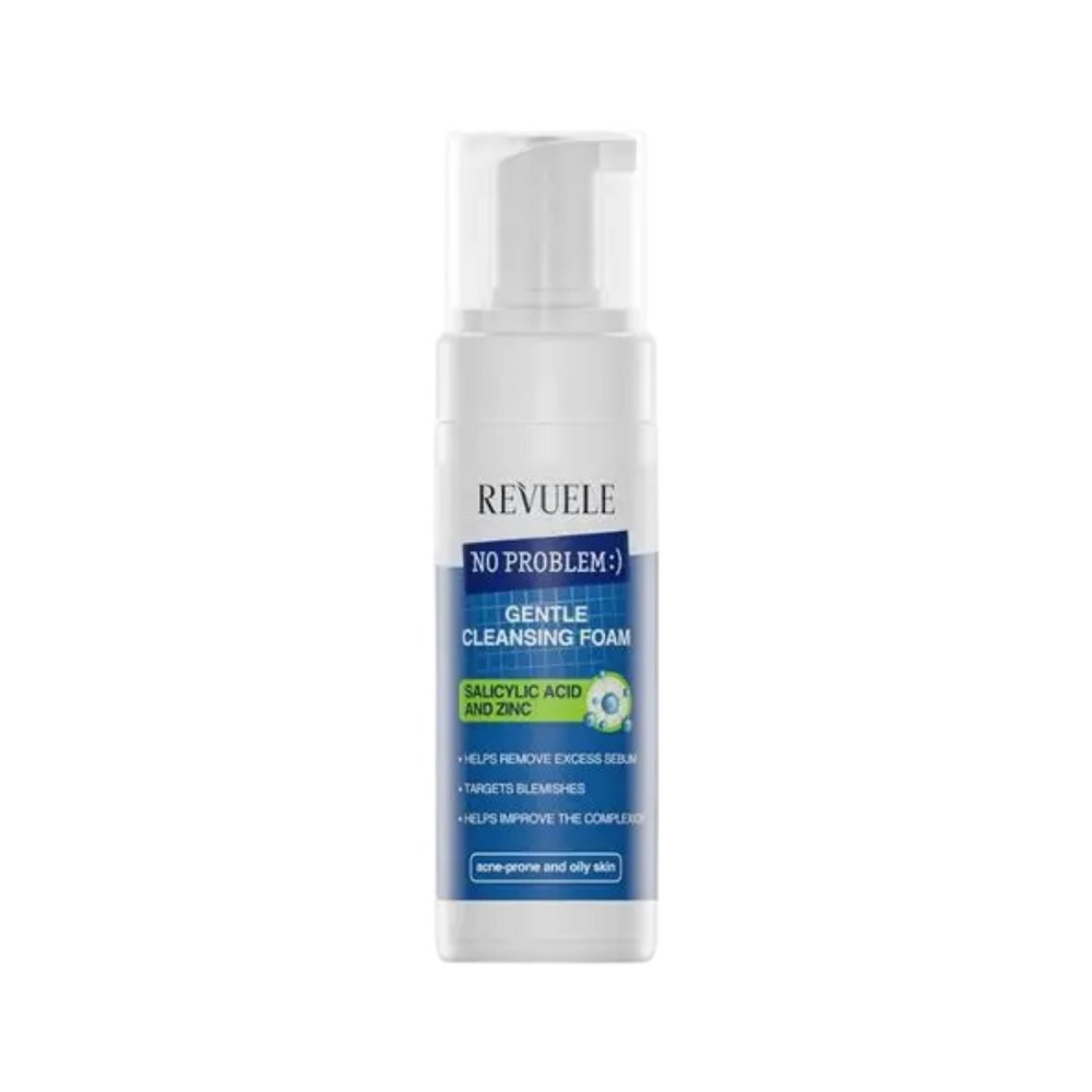 Revuele Gentle Cleansing Foam Salicylic Acid Zinc - 150ml | ريفويل غوسل رغوي بالساليسيليك اسيد و الزنك - 150 مل