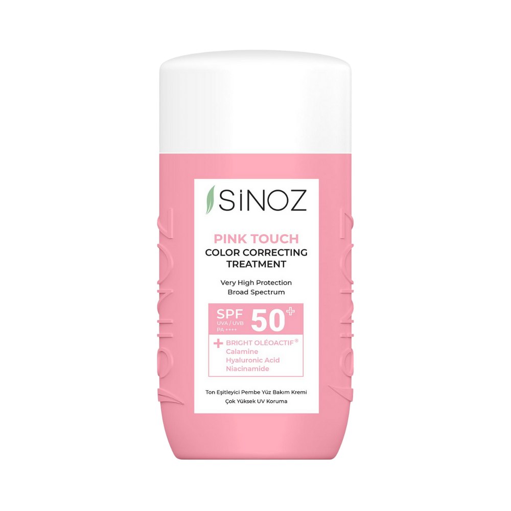 Sinoz, Pink Touch Colour Correcting Treatment - 50m | سينوز بينك تاتش علاج تصحيح لون البشرة – 50 مل