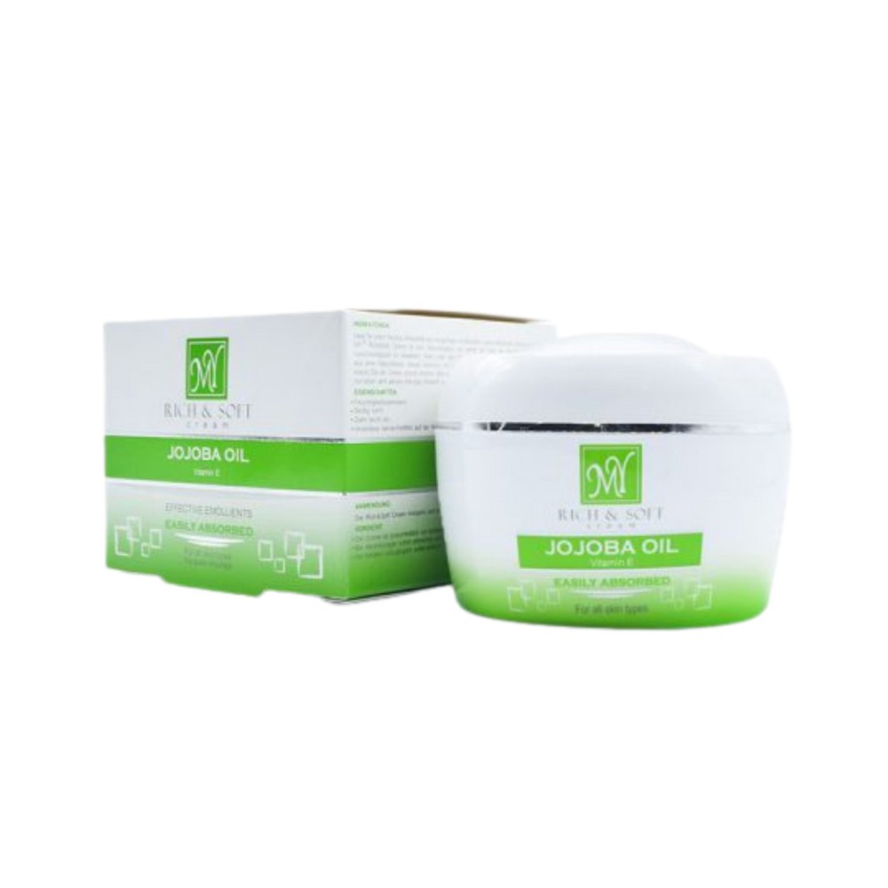 M .Y Rich & Soft Cream Jojoba Oil Vitamin E - 150ml | أم واي كريم مرطب غني بزيت الجوجوبا و فيتامين اي - 150 مل