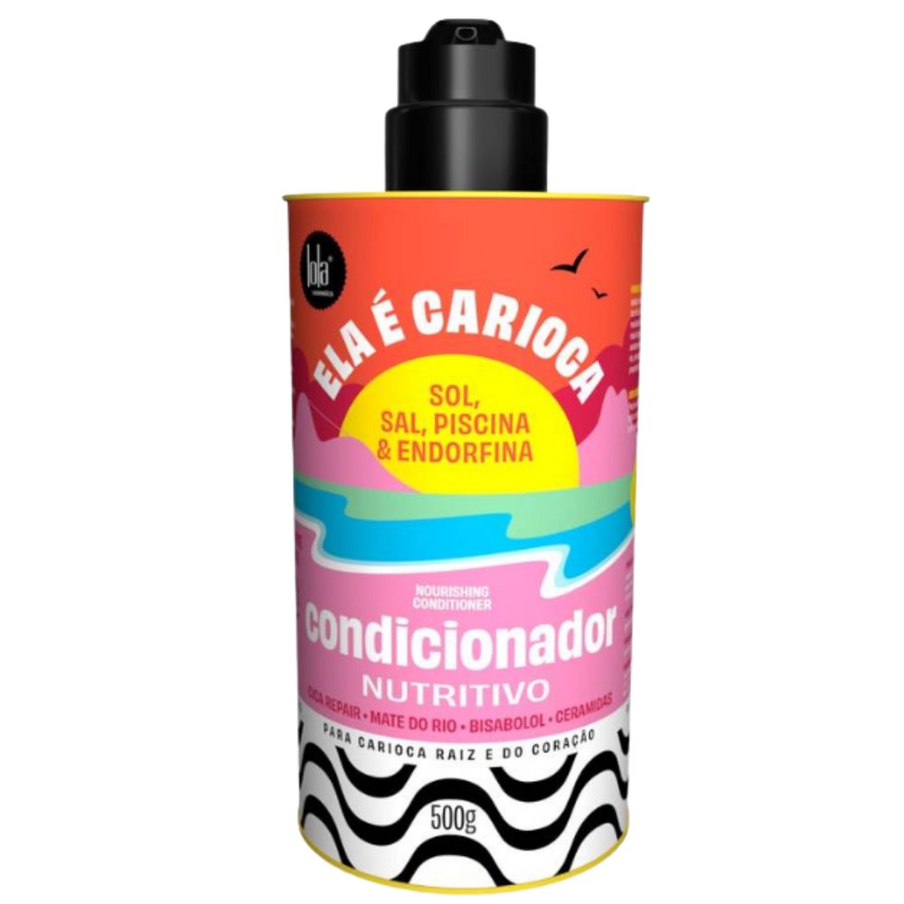 Lola from Rio Ela E Carioca Nourishing Conditioner - 500ml | لولا فروم ريو بلسم للعناية بالشعر الجاف للشعر الكيرلي - 500 مل