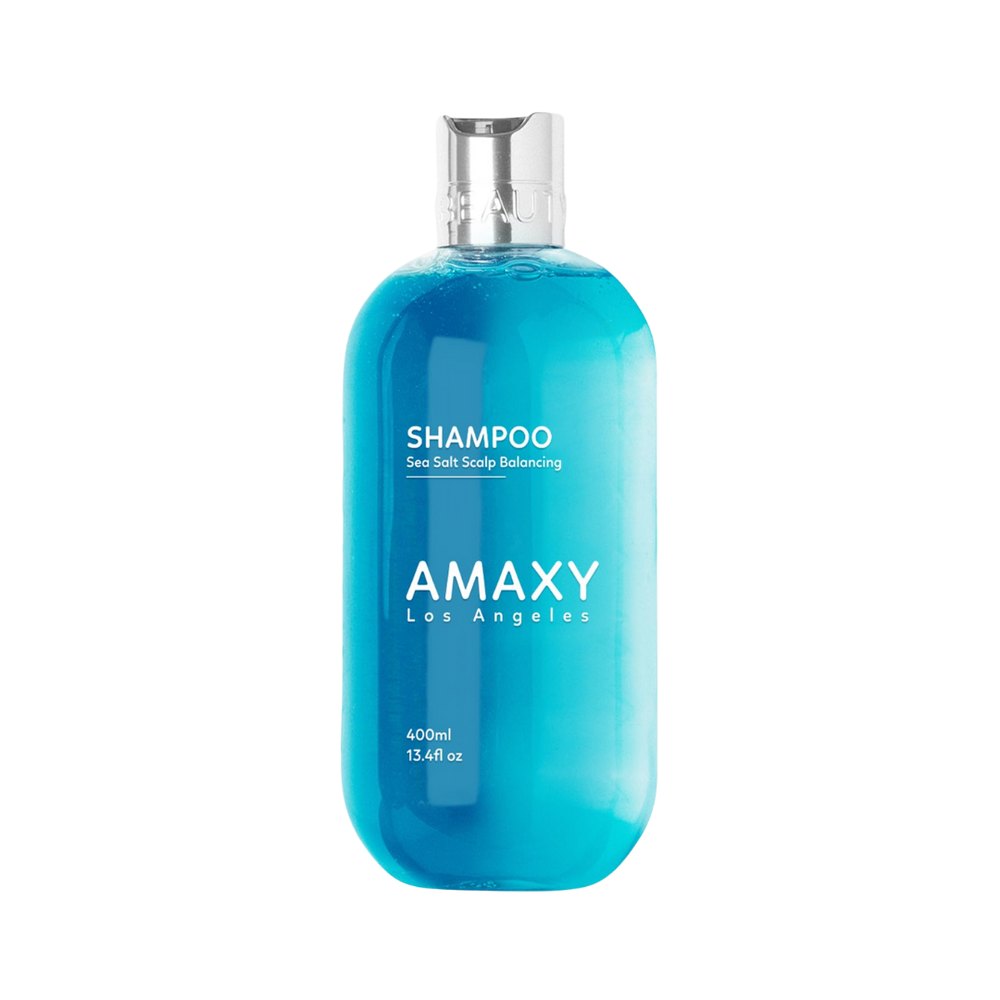 AMAXY Shampoo scalp balancing Voiume - 400ml | اماكسي شامبو ملح البحر توازن فروة الرأس - 400مل