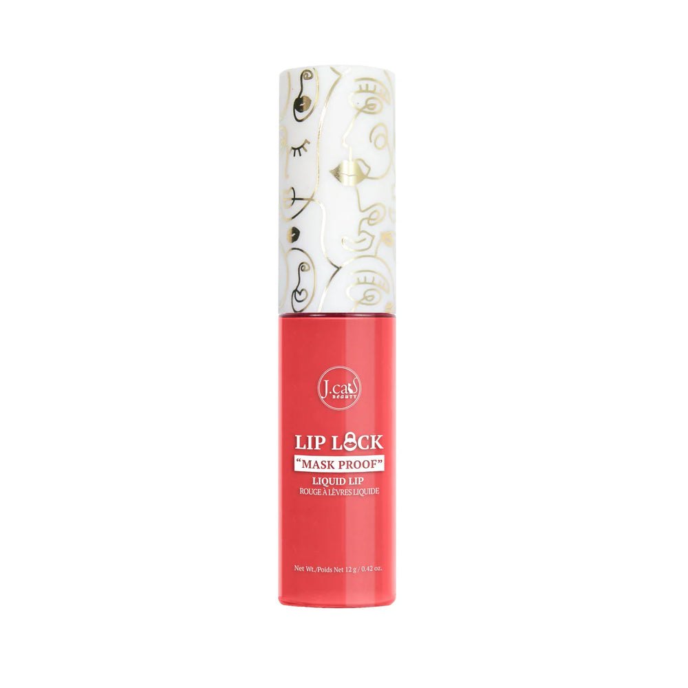 J. Cat Lip Lock Mask Proof Liquid - 10g| جي كات أحمر شفاه سائل طويل الأمد -10 غرام