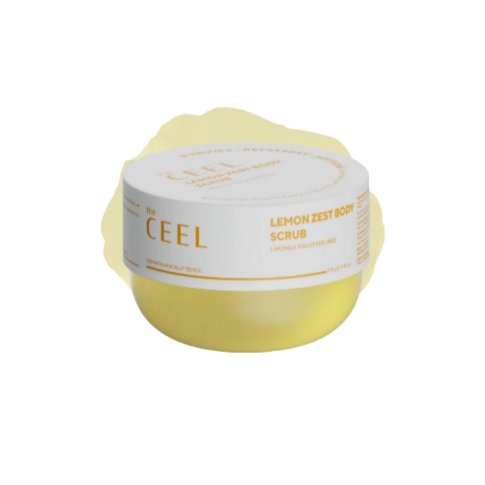 the CEEL Lemon Zest Body Scrub - 275gr | ذا سيل مقشر الجسم بالليمون - 275 غ