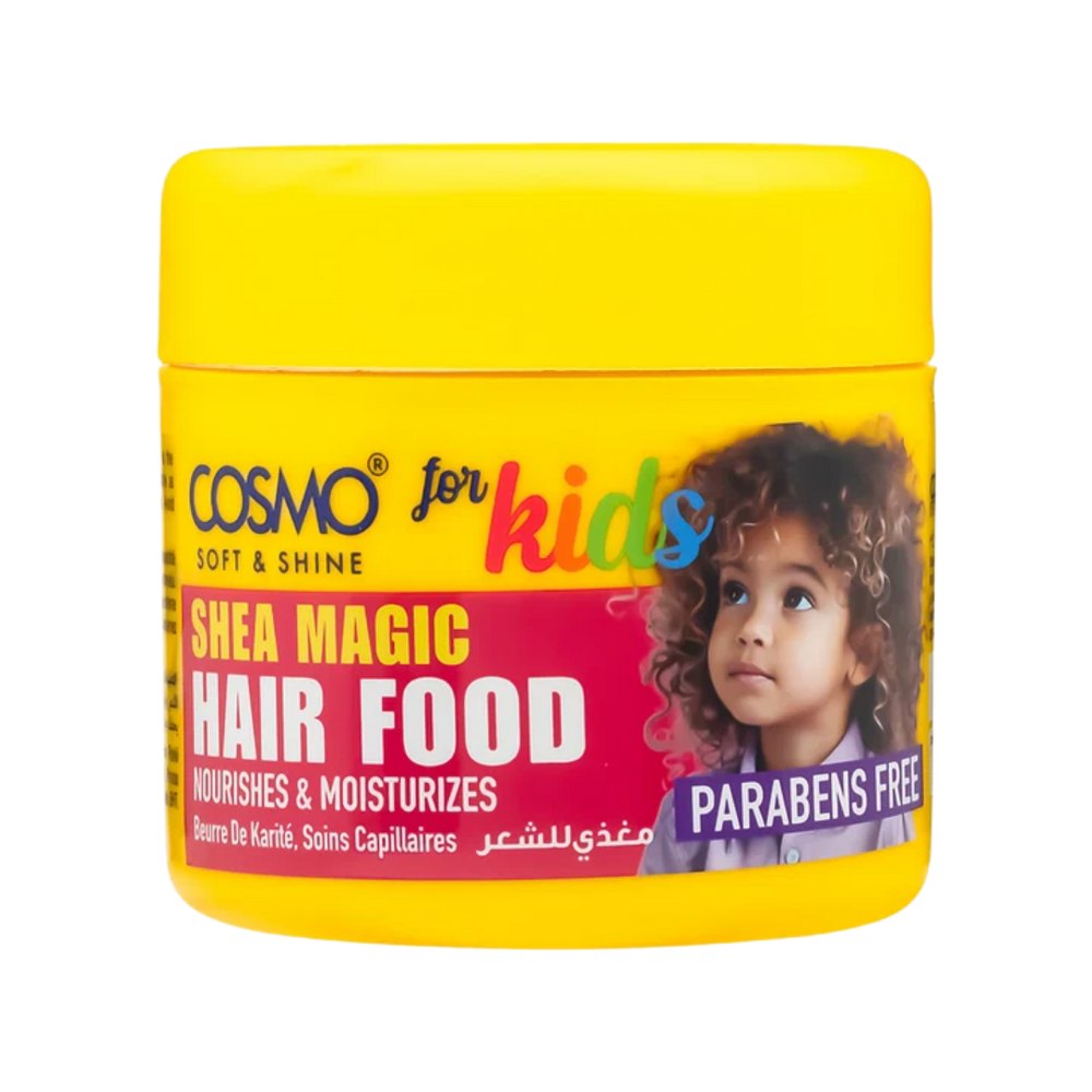 COSMO COSMETICS HAIR FOOD NOURISHES & MOISTURIZES - 150g | كوزمو كوزمتكس كريم للشعر للأطفال مغذي ومرطب - 150 غ