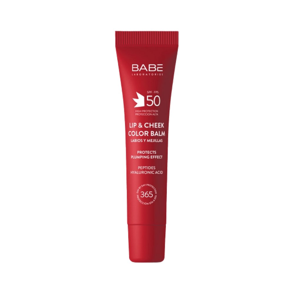 BABE LIP & CHEEK COLOR BALM SPF 50 - 20ml | بابيه مرطب ملون للشفاه والخدود مع حماية SPF 50 – 20 مل