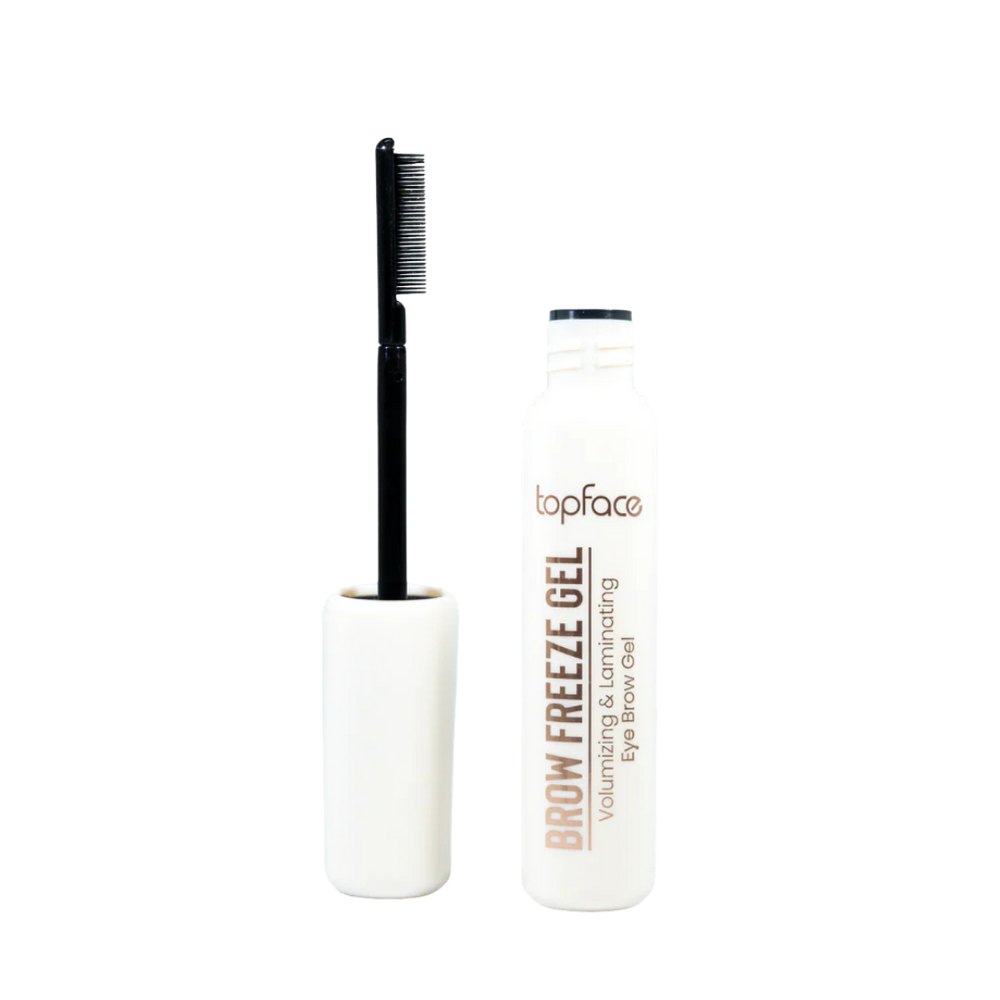 topface Brow Freeze Gel Volumizing & Laminating Eye Brow Gel - 10g |توب فيس برو فريز جل تثبيت وتكثيف الحواجب - 10 غرام