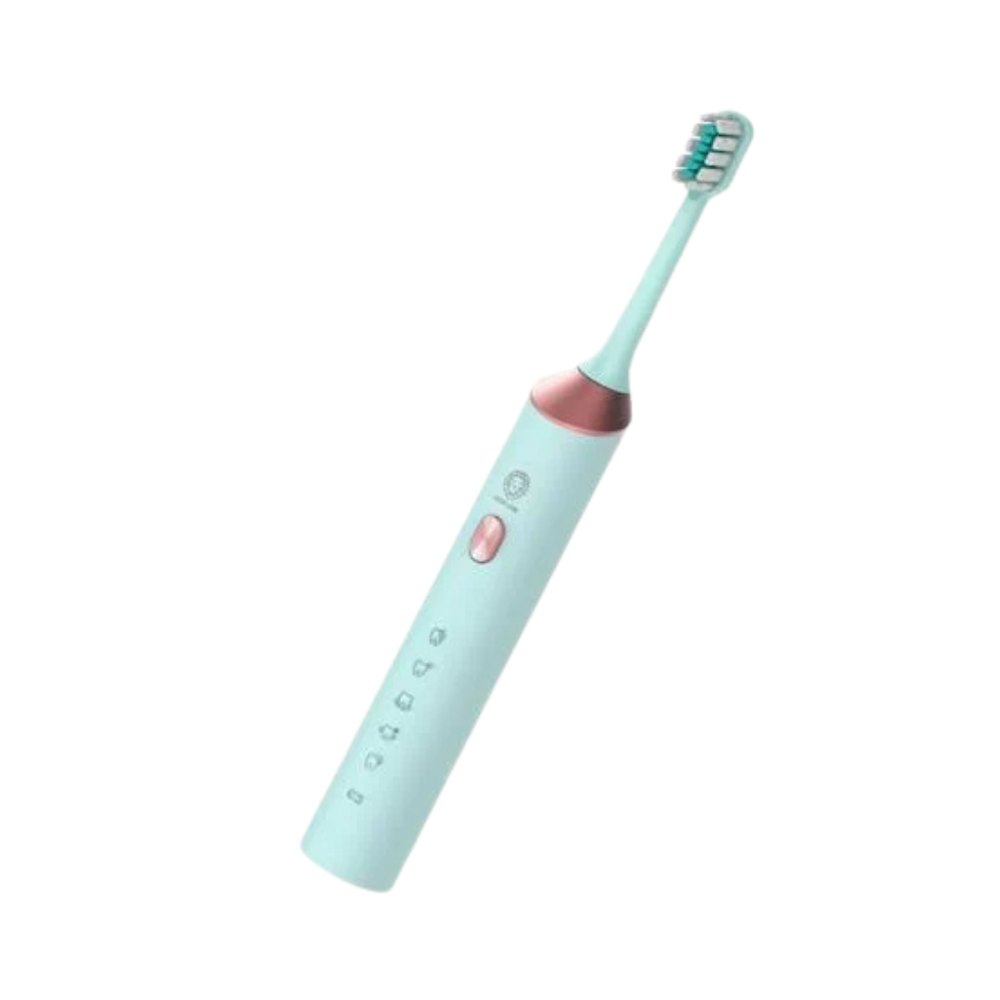 Green Lion Electric Toothbrush With 5 Modes & 4 Brush Heads | جرين ليون قرشاة اسنان كهربائية