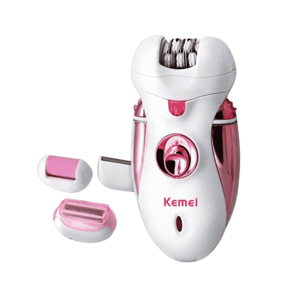 KEMEI Lady Professional Electric Epilator 4 In 1 | كيمي ماكينة إزالة الشعر 4 في 1