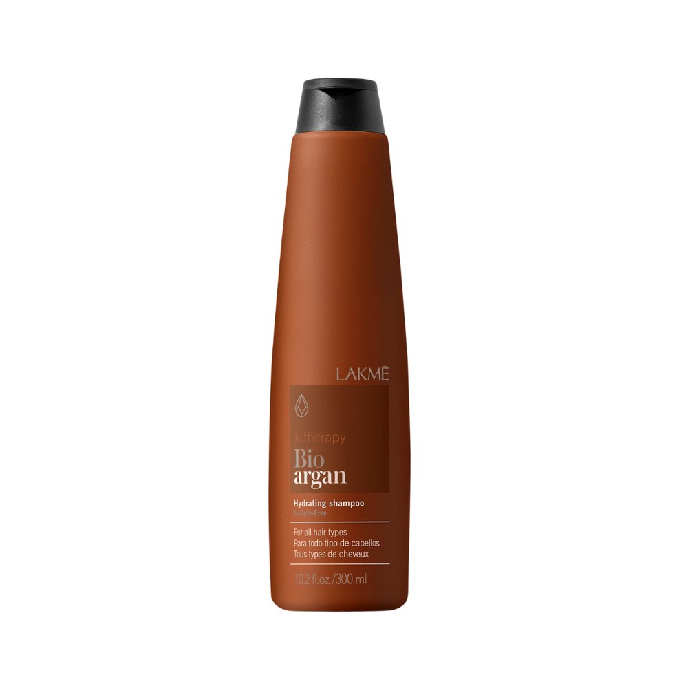 LAKME K.therapy Bio Argan Hydrating Shampoo - 300ml | لاكمي ثيرابي شامبو بزيت الأرغان مغذي للشعر - 300 مل