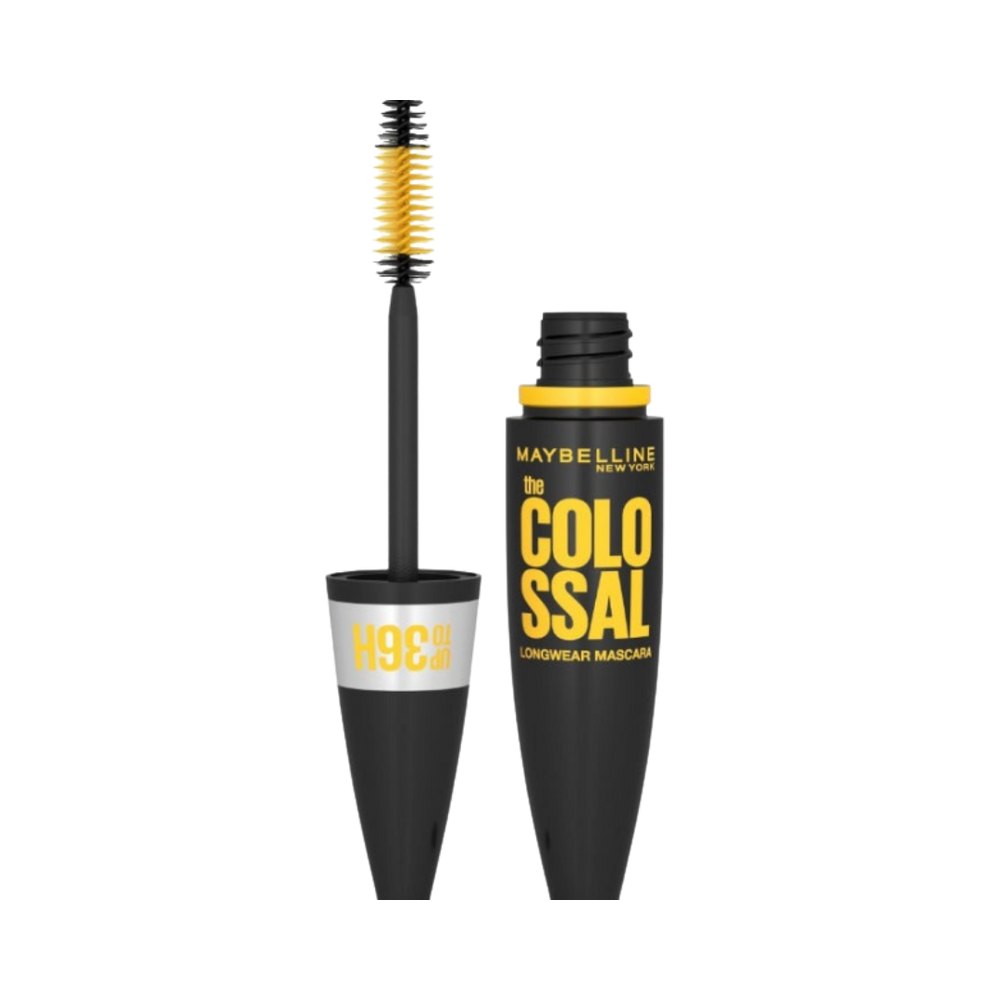 MAYBELLINE COLOSSAL MASCARA BLACK WATERPROOF - 10ml | ميبيلين ماسكرا لون اسود مقاومة للماء - 10 مل
