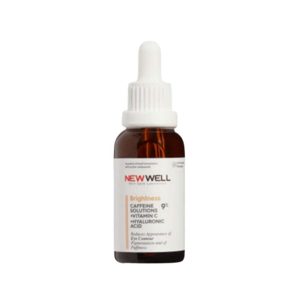 NEW WELL Brightness Caffeine Solution - 30ml | نيو ويل سيروم الكافيين المفتح لتحت العين - 30 مل